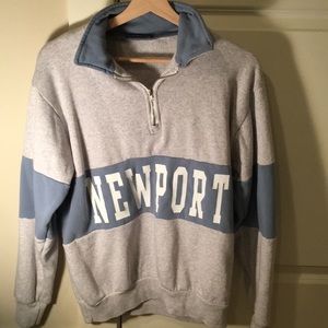 NWOT Brandy Melville Newport Beach 1/4 Zip